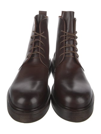 Marsèll Leather Lace-Up Boots