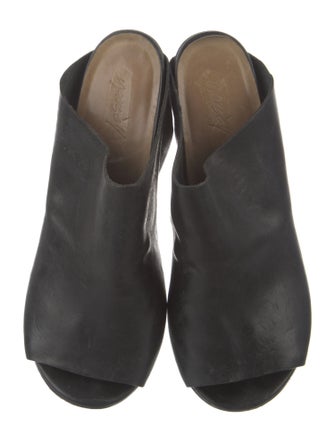 Marsèll Leather Slides