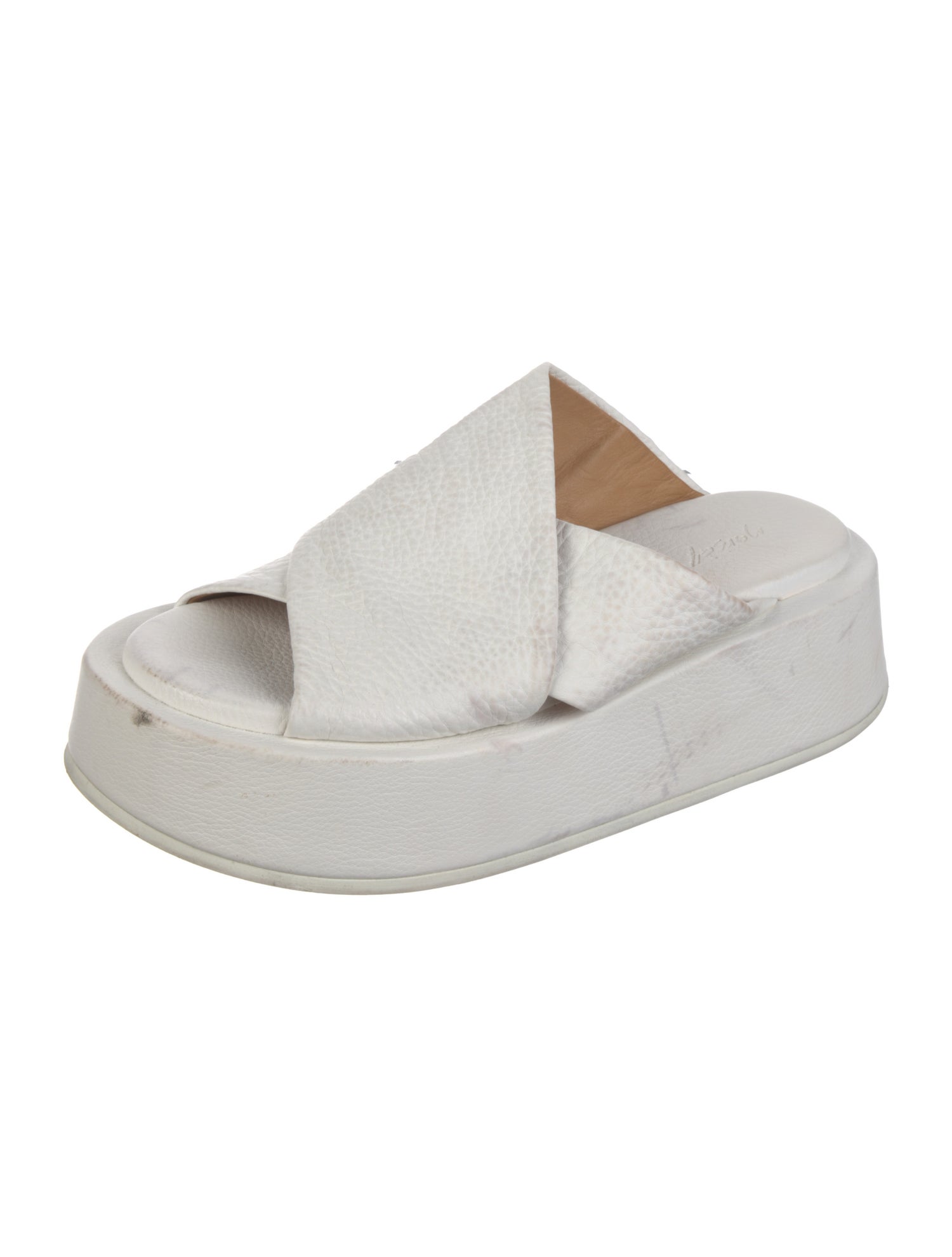 Marsèll Leather Slides