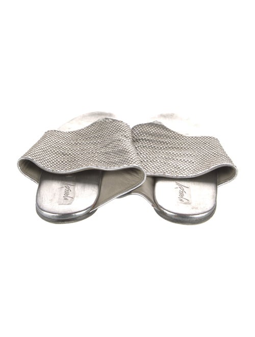 Marsèll Leather Studded Accents Slides