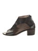 Marsèll Leather Cutout Accent Mules