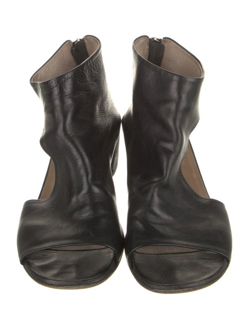 Marsèll Leather Cutout Accent Mules