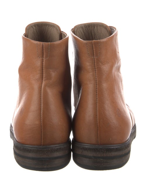 Marsèll Leather Combat Boots