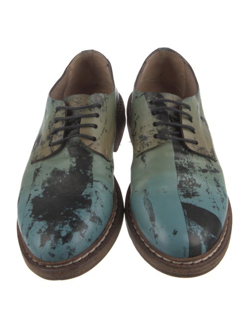 Marsèll Leather Printed Oxfords