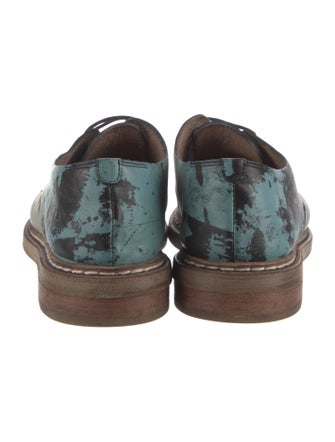 Marsèll Leather Printed Oxfords