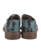 Marsèll Leather Printed Oxfords