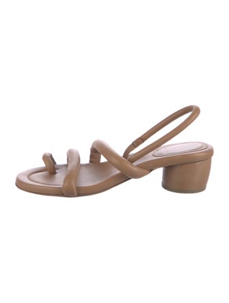Marsèll Leather Slingback Sandals