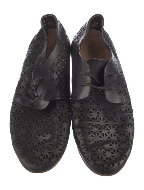 Marsèll Leather Lace Pattern Oxfords