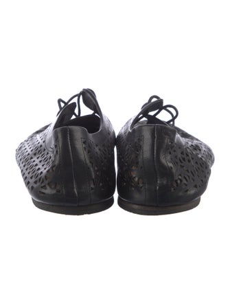 Marsèll Leather Lace Pattern Oxfords