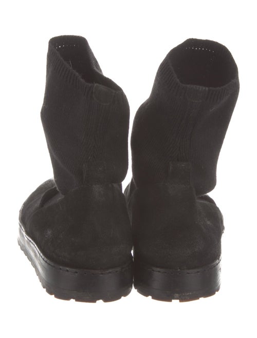 Marsèll Suede Cutout Accent Sock Boots