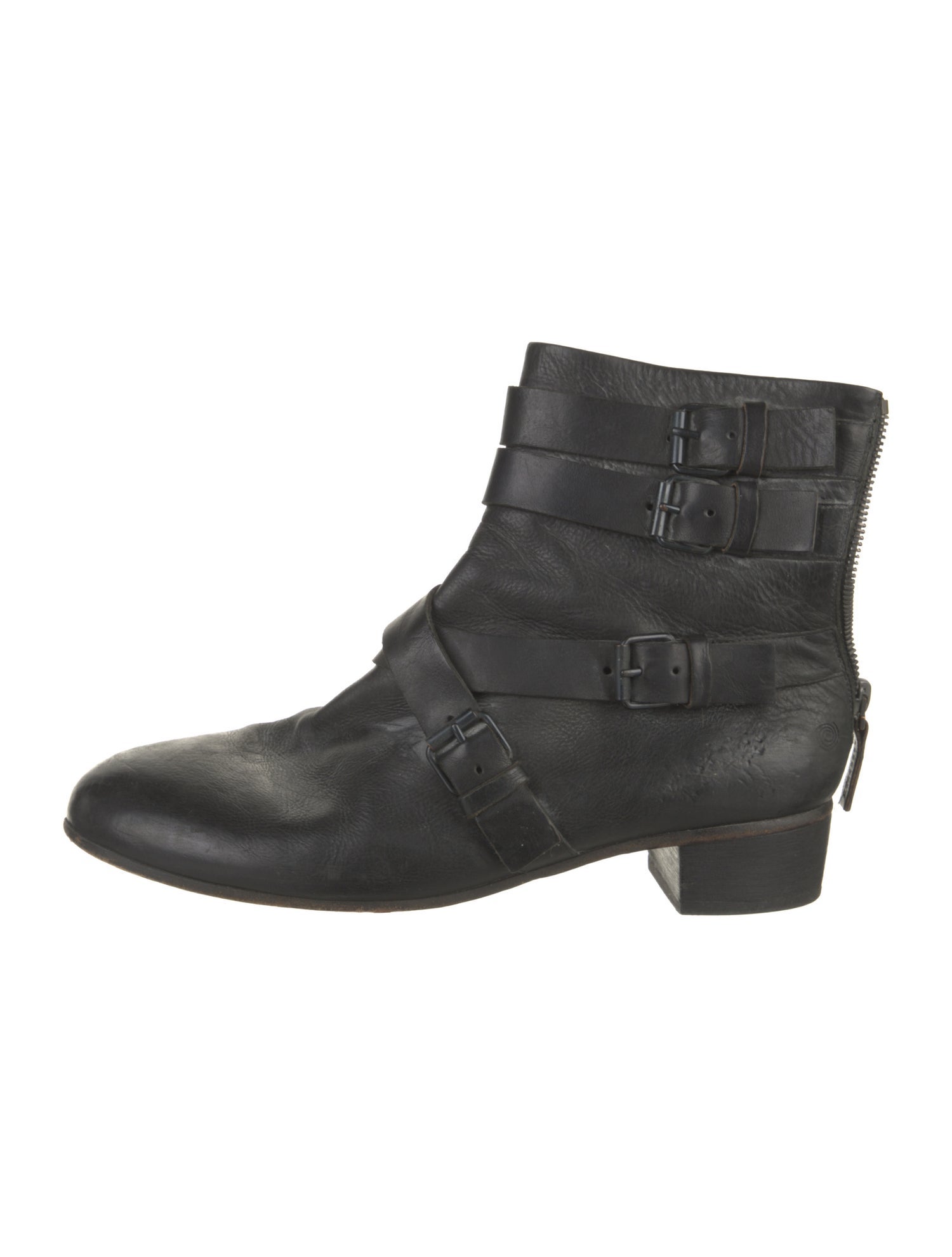 Marsèll Leather Moto Boots