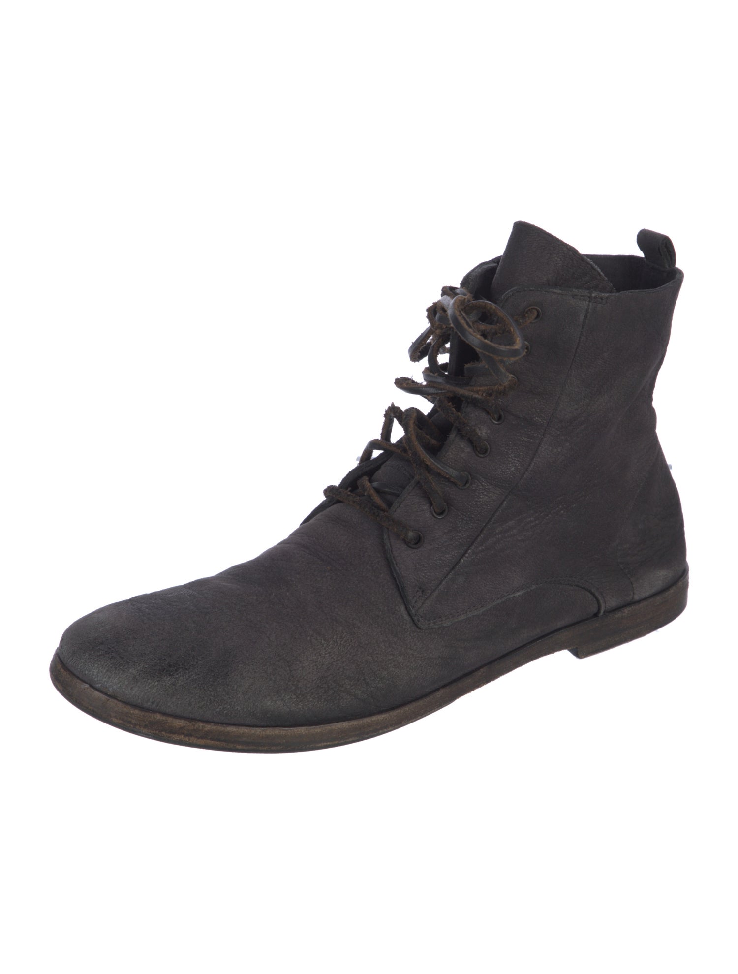 Marsèll Suede Lace-Up Boots
