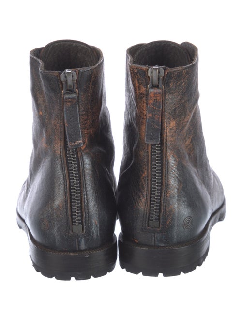 Marsèll Leather Combat Boots