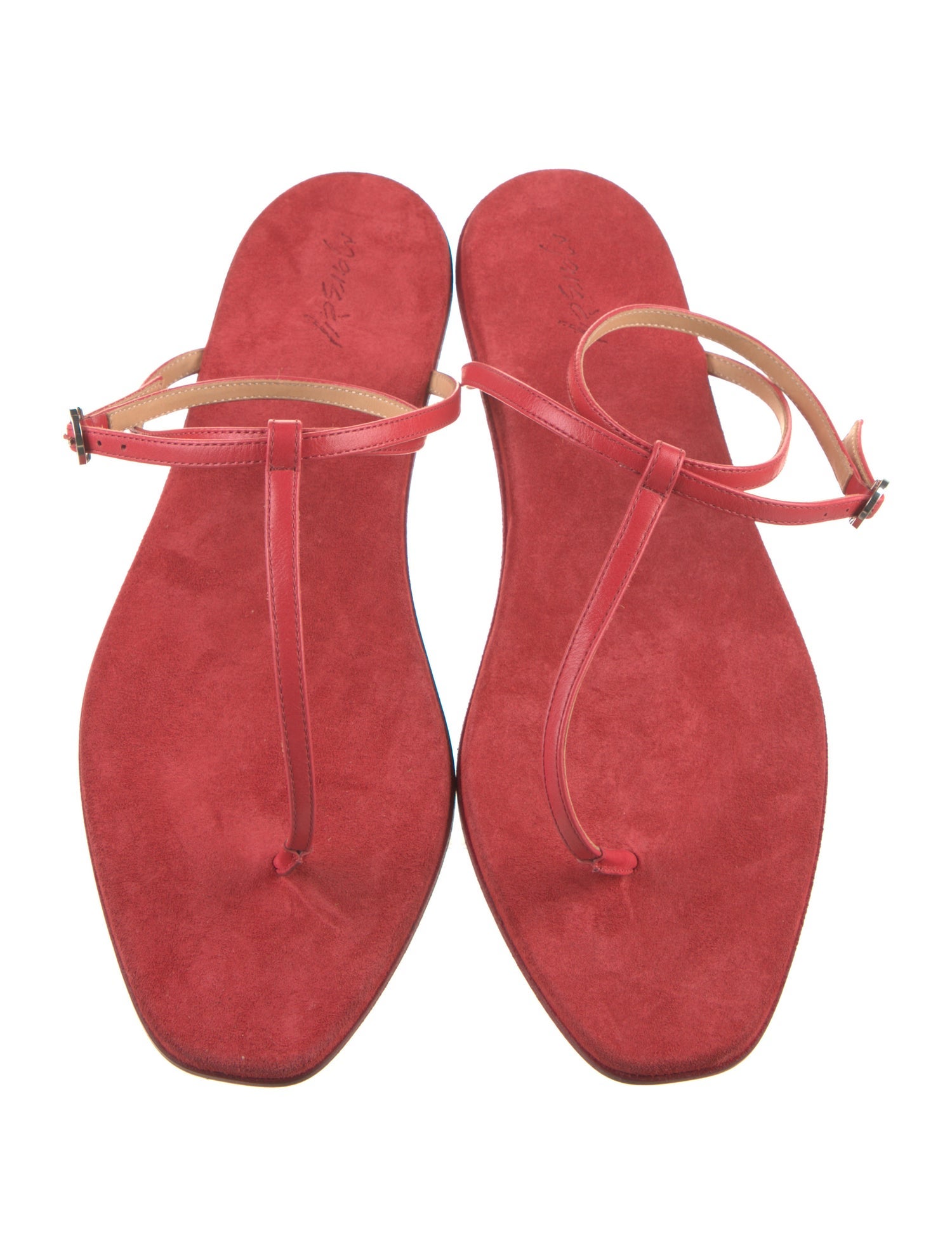 Marsèll Leather T-Strap Sandals