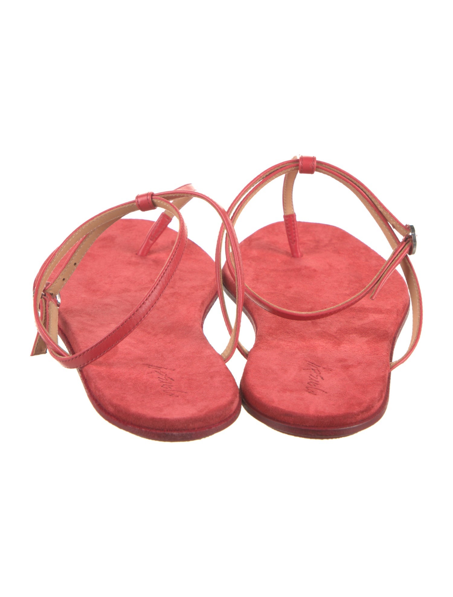 Marsèll Leather T-Strap Sandals