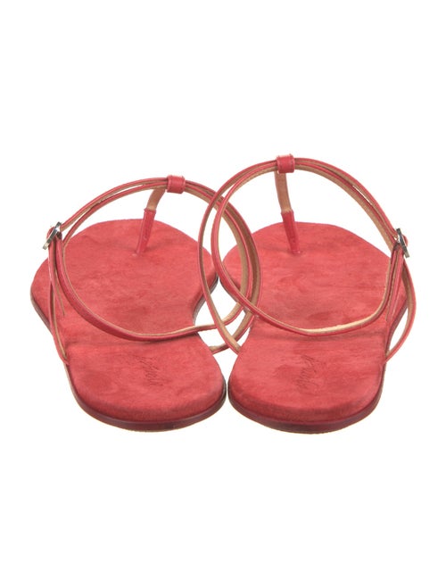 Marsèll Leather T-Strap Sandals