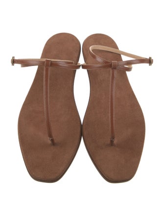 Marsèll Leather T-Strap Sandals