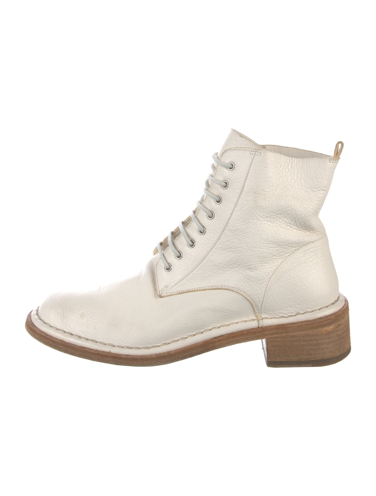 Marsèll Leather Combat Boots