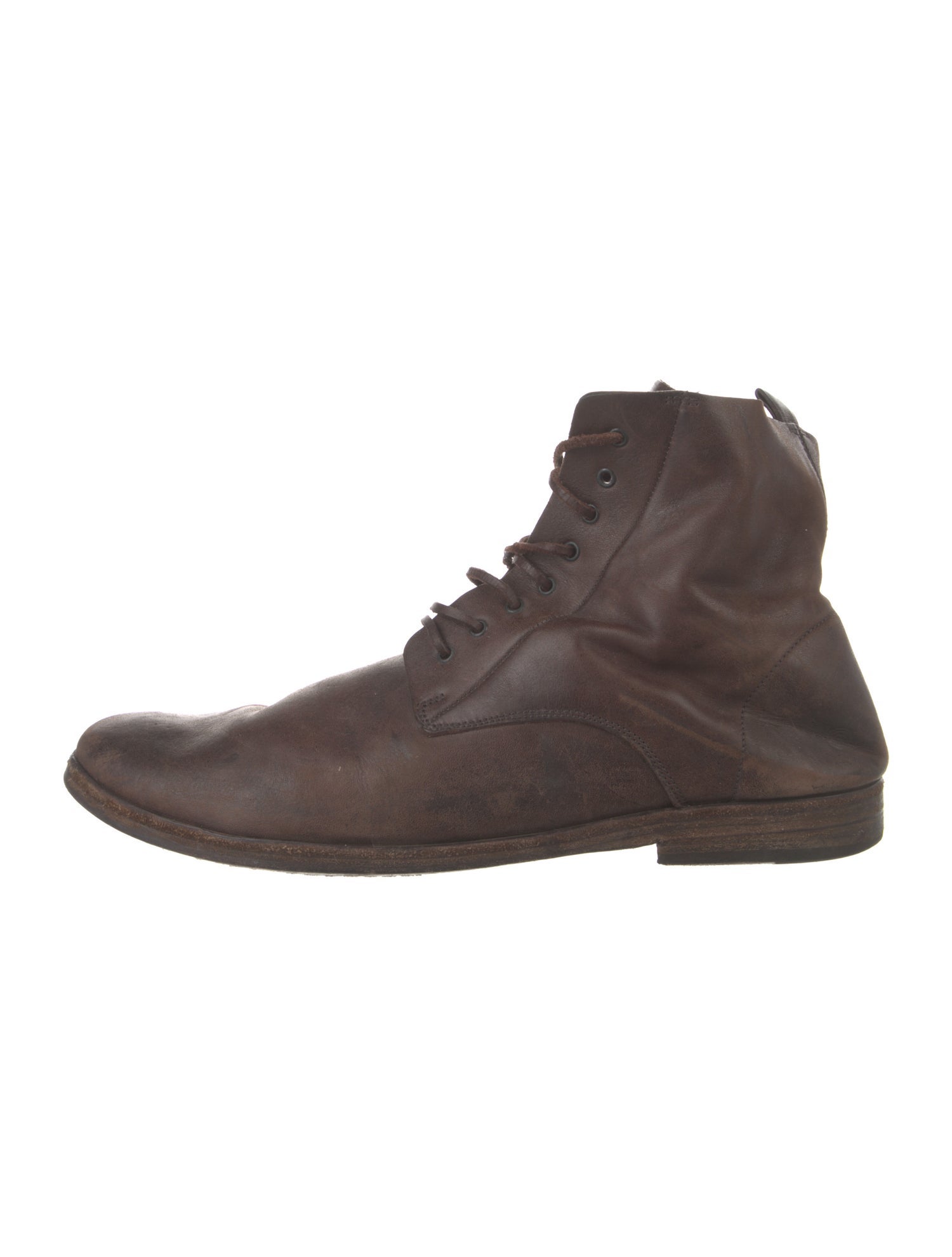 Marsèll Leather Lace-Up Boots
