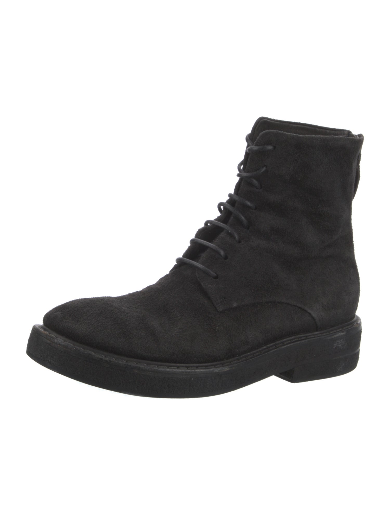 Marsèll Suede Combat Boots