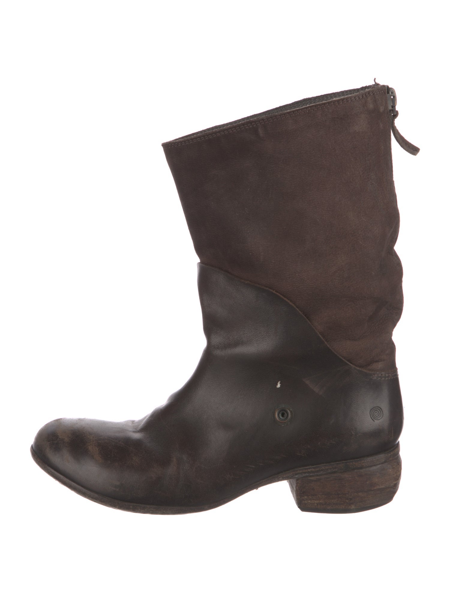 Marsèll Leather Moto Boots