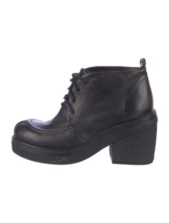 Marsèll Leather Lace-Up Boots
