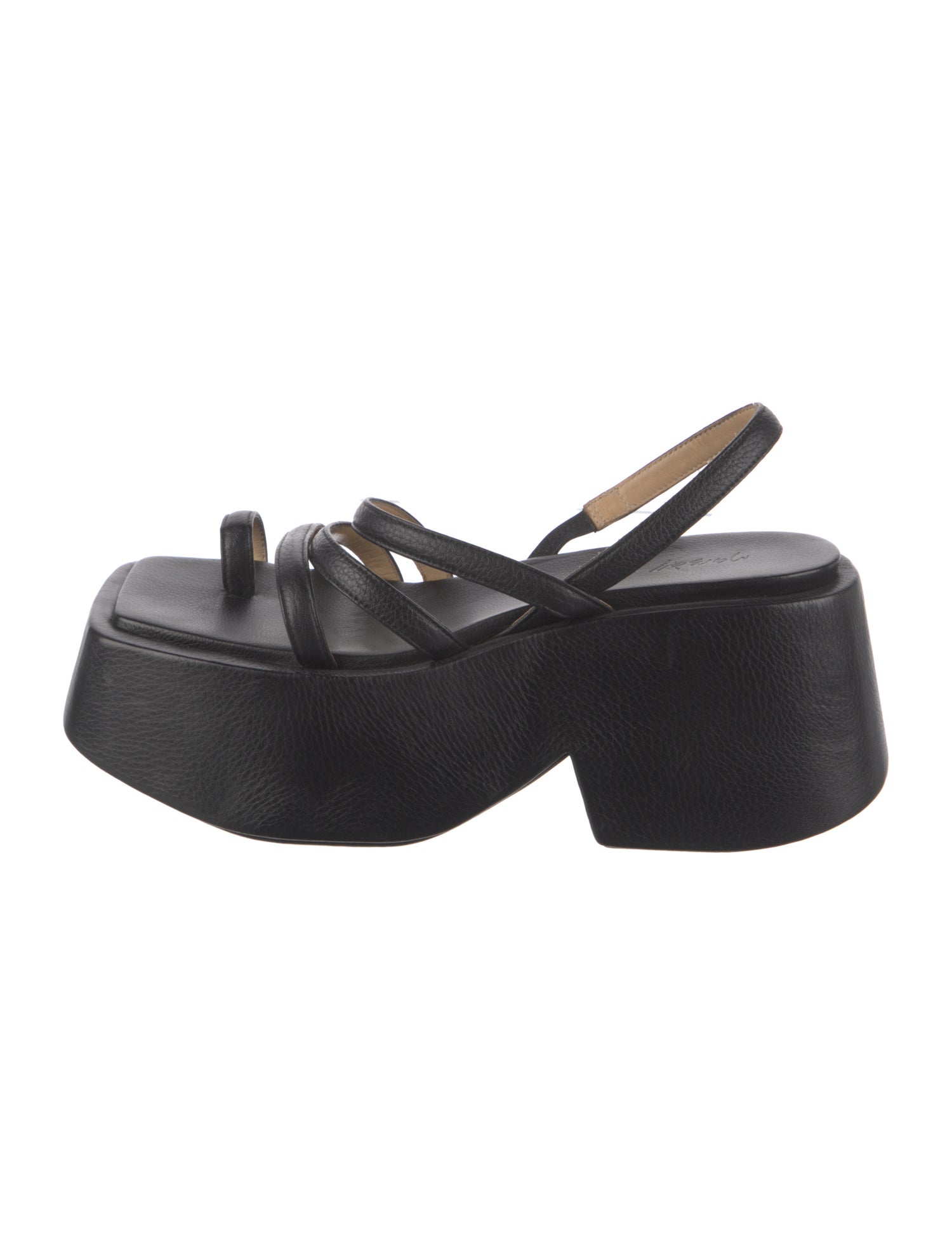Marsèll Leather Slingback Sandals