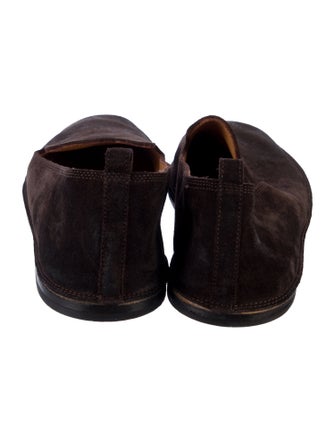 Marsèll Interlocking CC Logo Suede Loafers