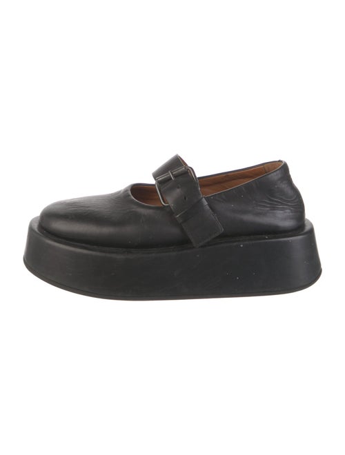Marsèll Leather Mary Jane Flats