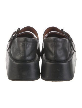 Marsèll Leather Mary Jane Flats