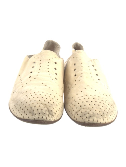 Marsèll Leather Lasercut Accents Ballet Flats