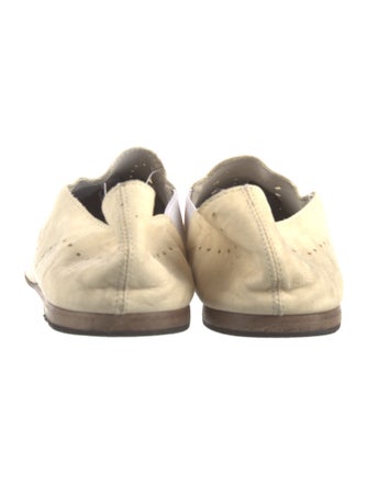 Marsèll Leather Lasercut Accents Ballet Flats