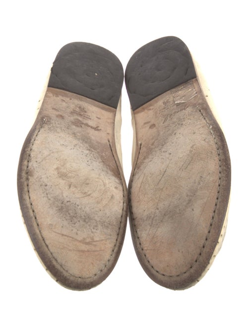 Marsèll Leather Lasercut Accents Ballet Flats