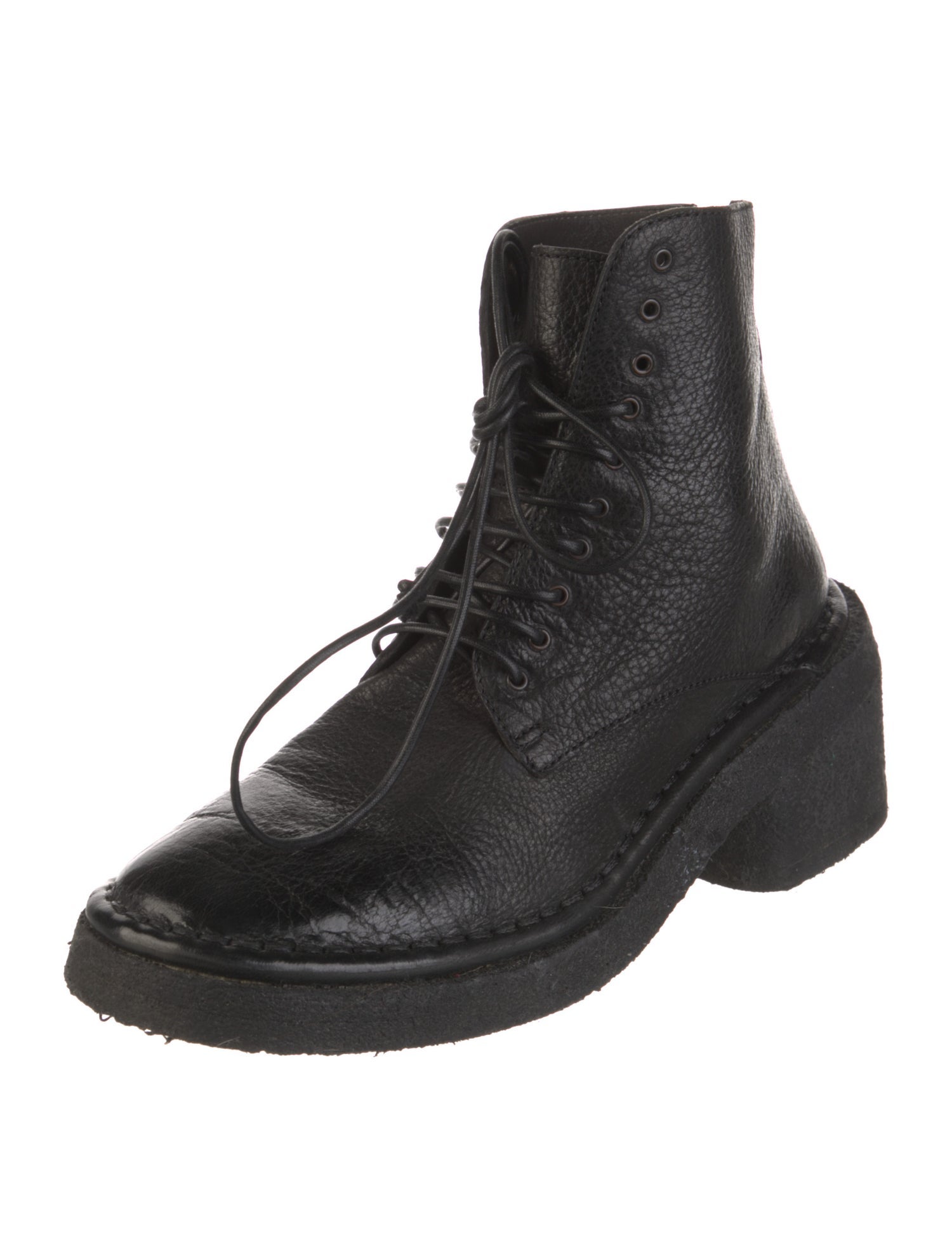 Marsèll Leather Lace-Up Boots