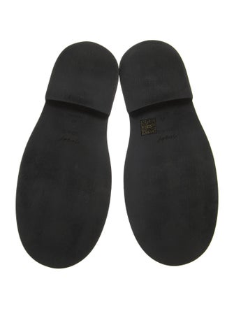 Marsèll Leather Crystal Embellishments Combat Boots