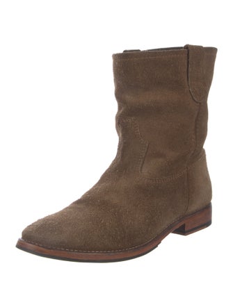 Marsèll Suede Moto Boots