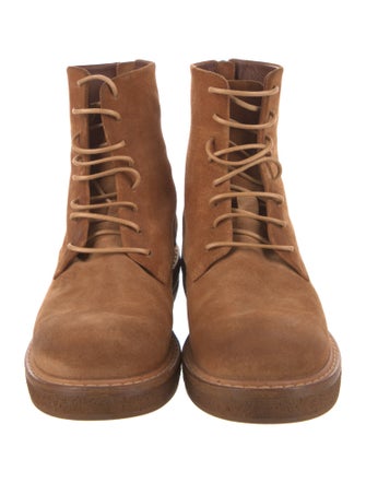Marsèll Suede Combat Boots