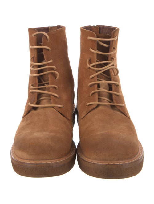 Marsèll Suede Combat Boots