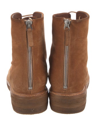 Marsèll Suede Combat Boots