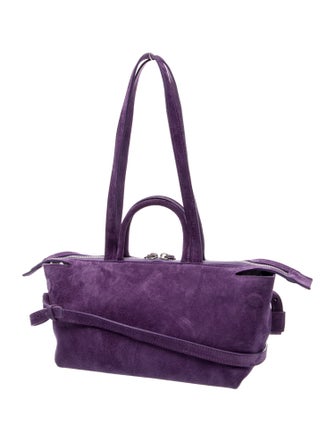 Marsèll Suede Top Handle Bag