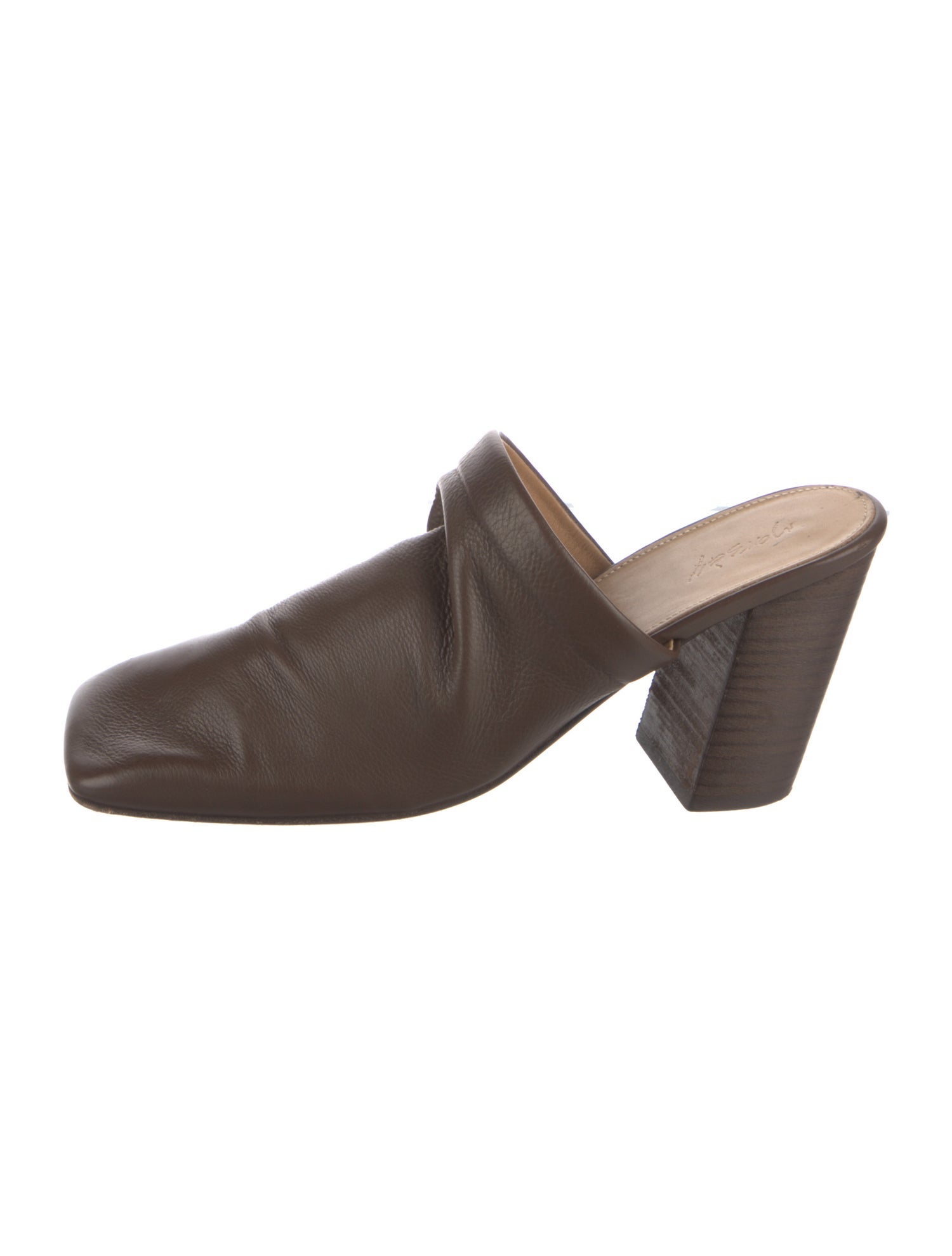 Marsèll Leather Mules