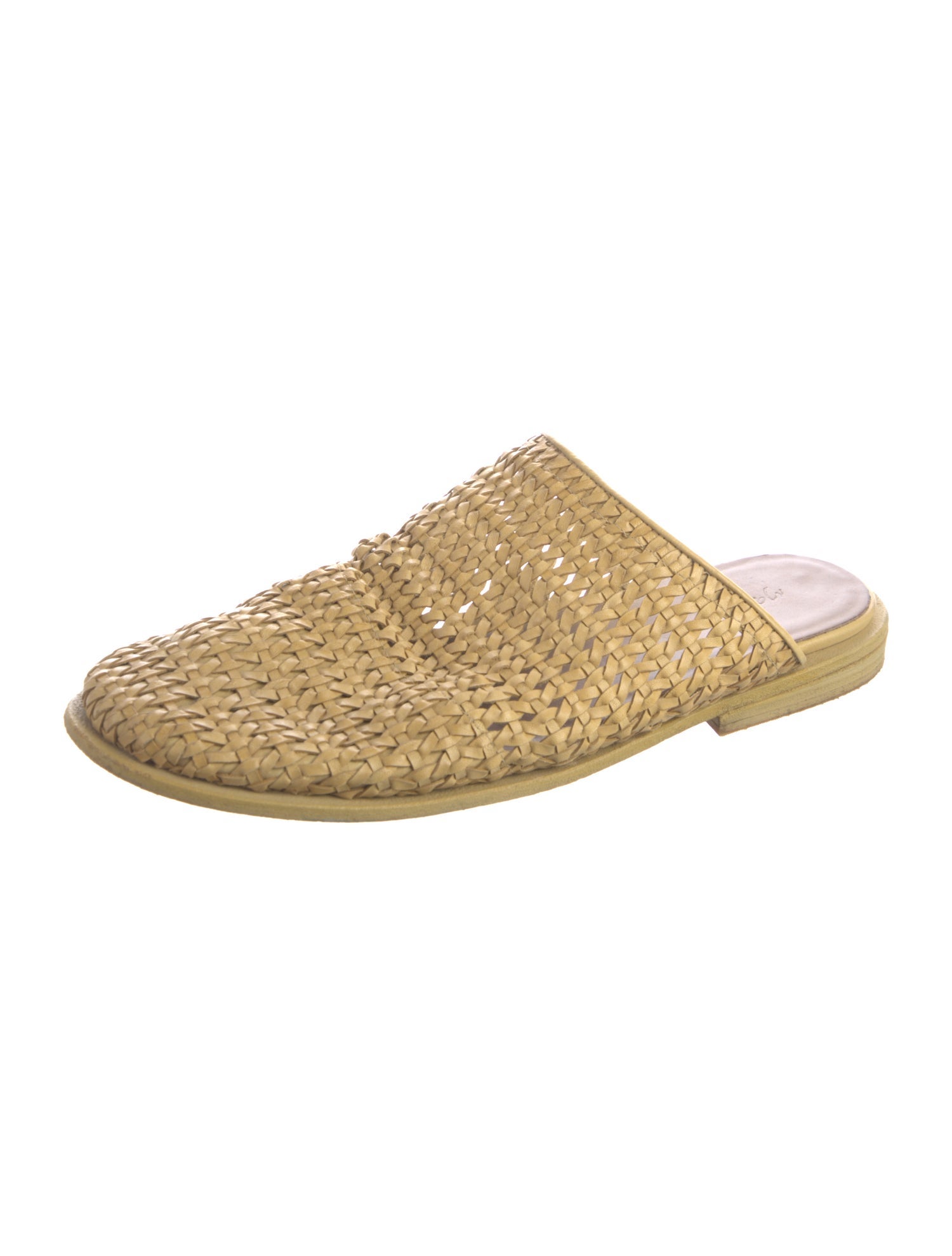 Marsèll Leather Braided Accents Slides