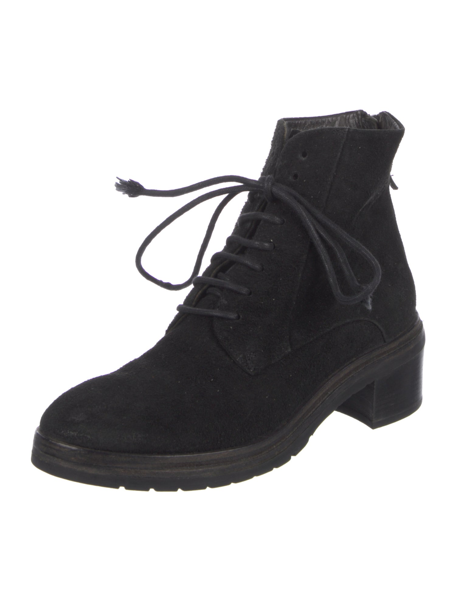Marsèll Suede Lace-Up Boots