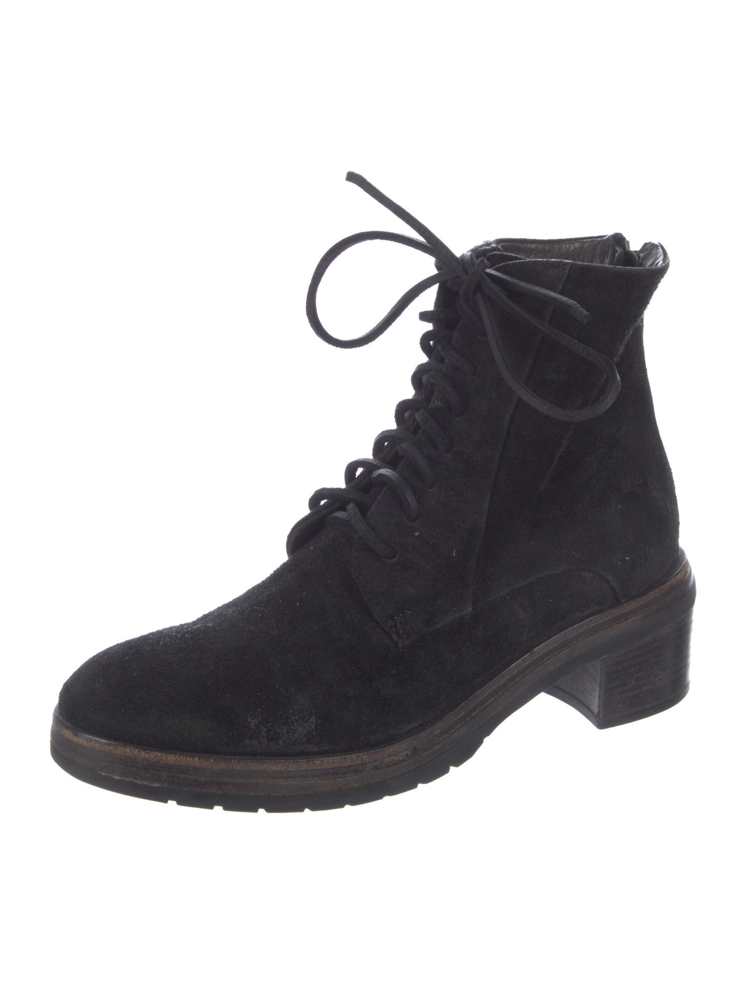 Marsèll Suede Combat Boots