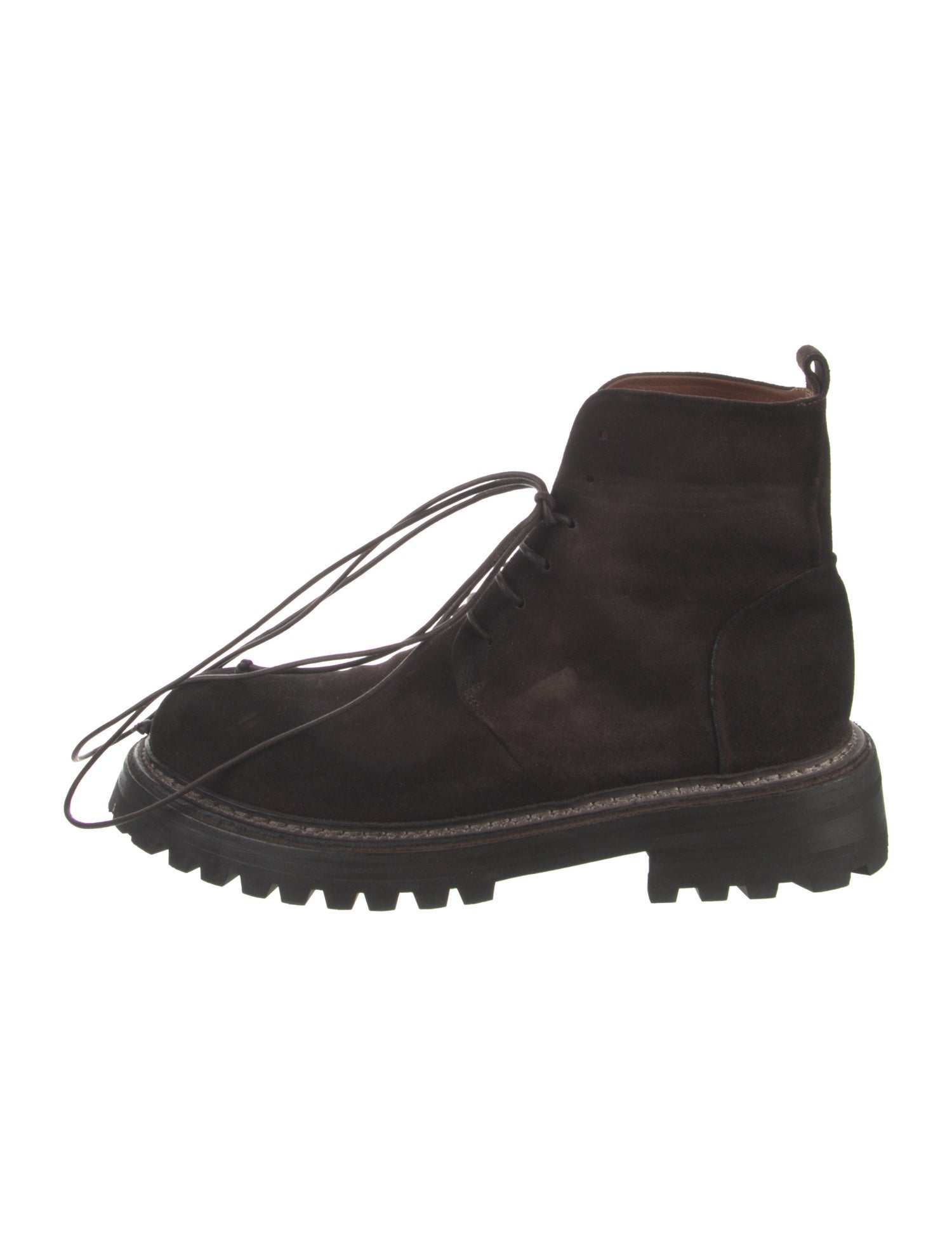 Marsèll Suede Lace-Up Boots