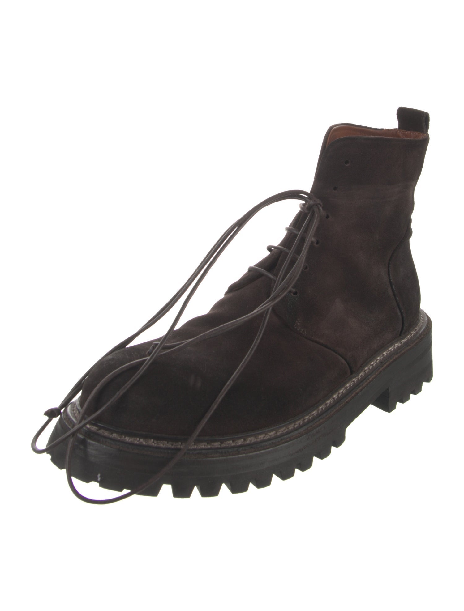 Marsèll Suede Lace-Up Boots