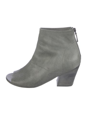 Pre-owned Marsèll Leather Boots In Gray