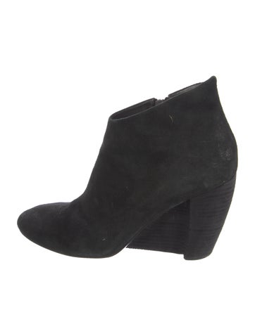 Pre-owned Marsèll Suede Boots In Black