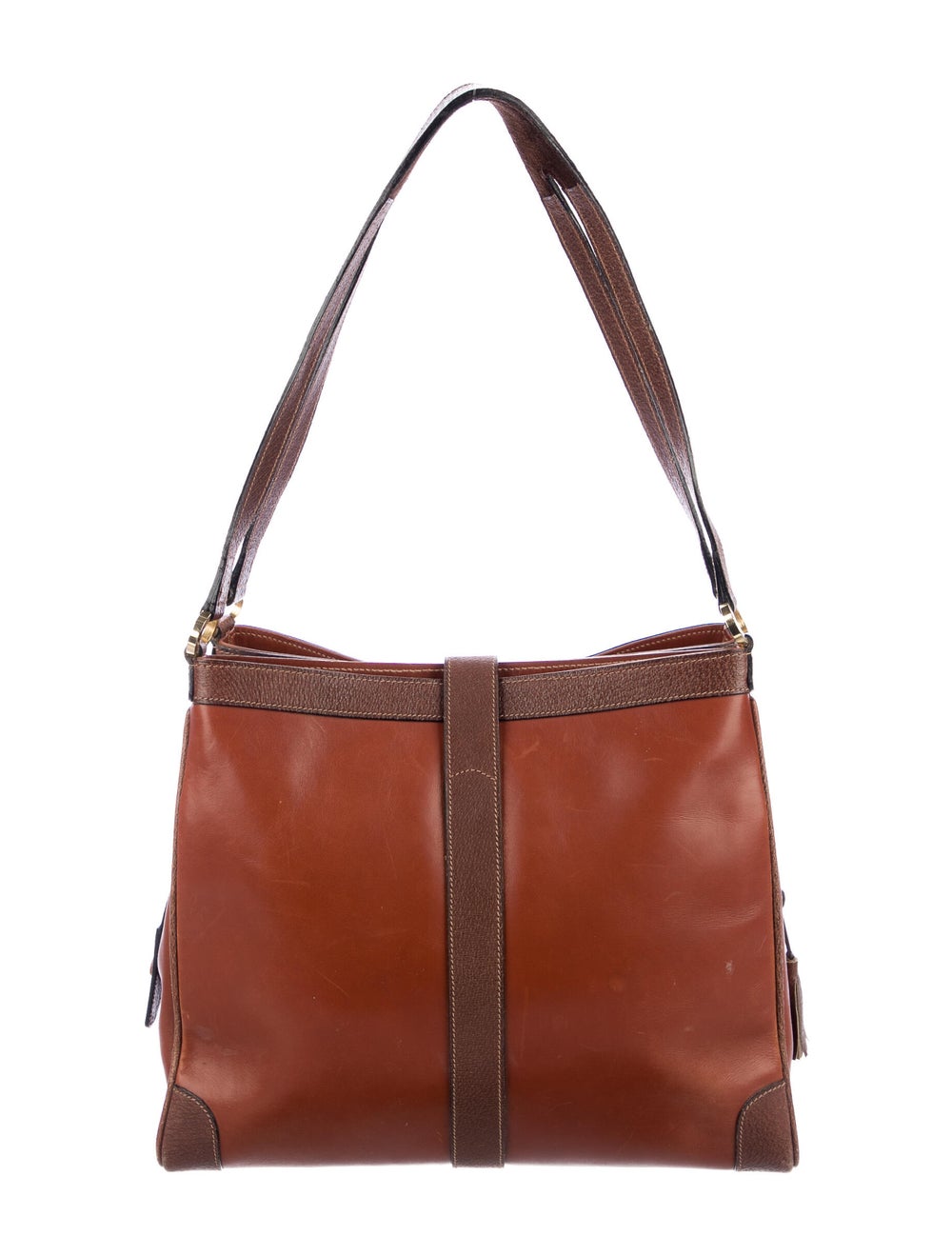 Mark Cross Leather Shoulder Bag Handbags MRK22849 The RealReal