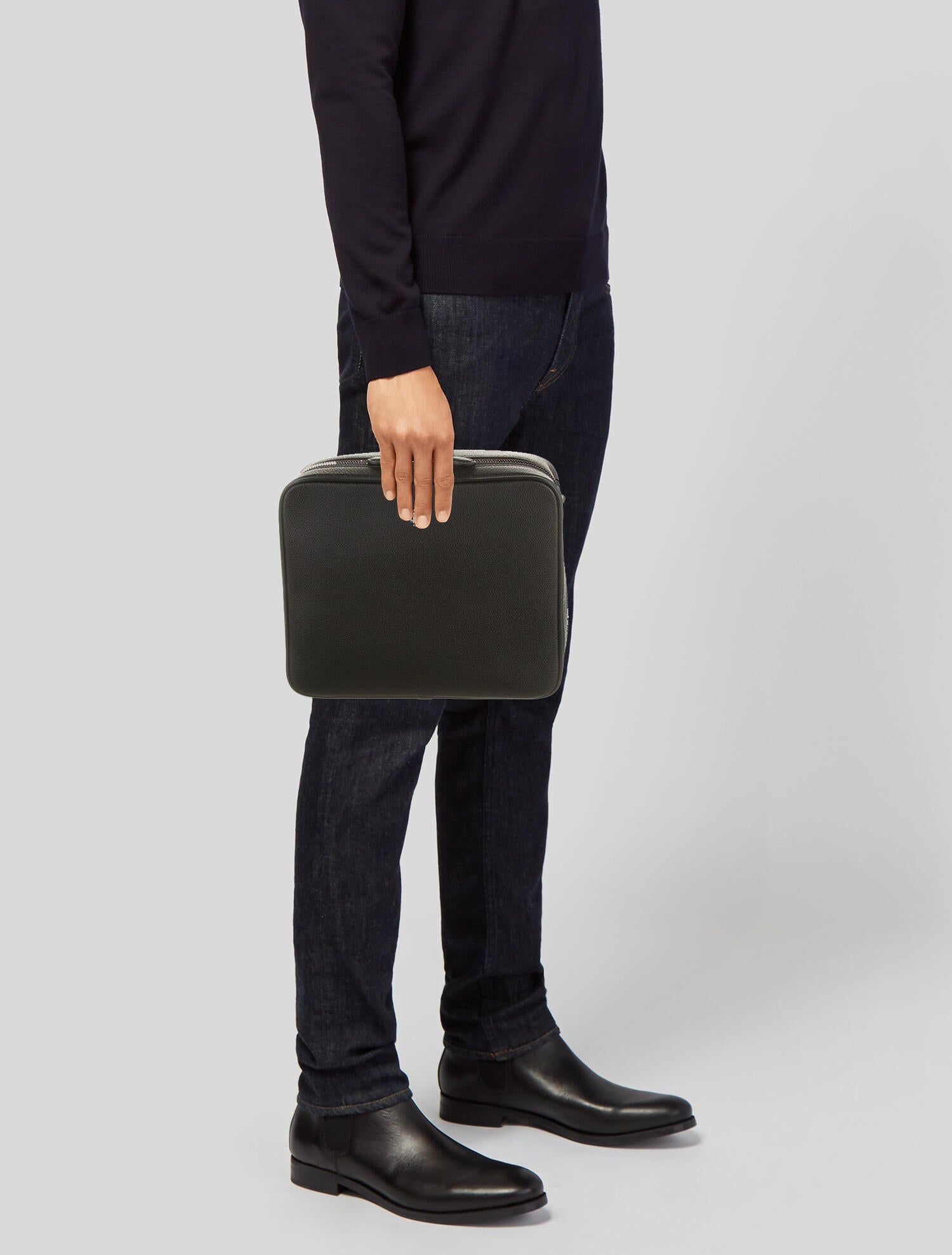 Hermès Etriviere Messenger Bag Black Messenger Bags, Bags HER78844 The RealReal